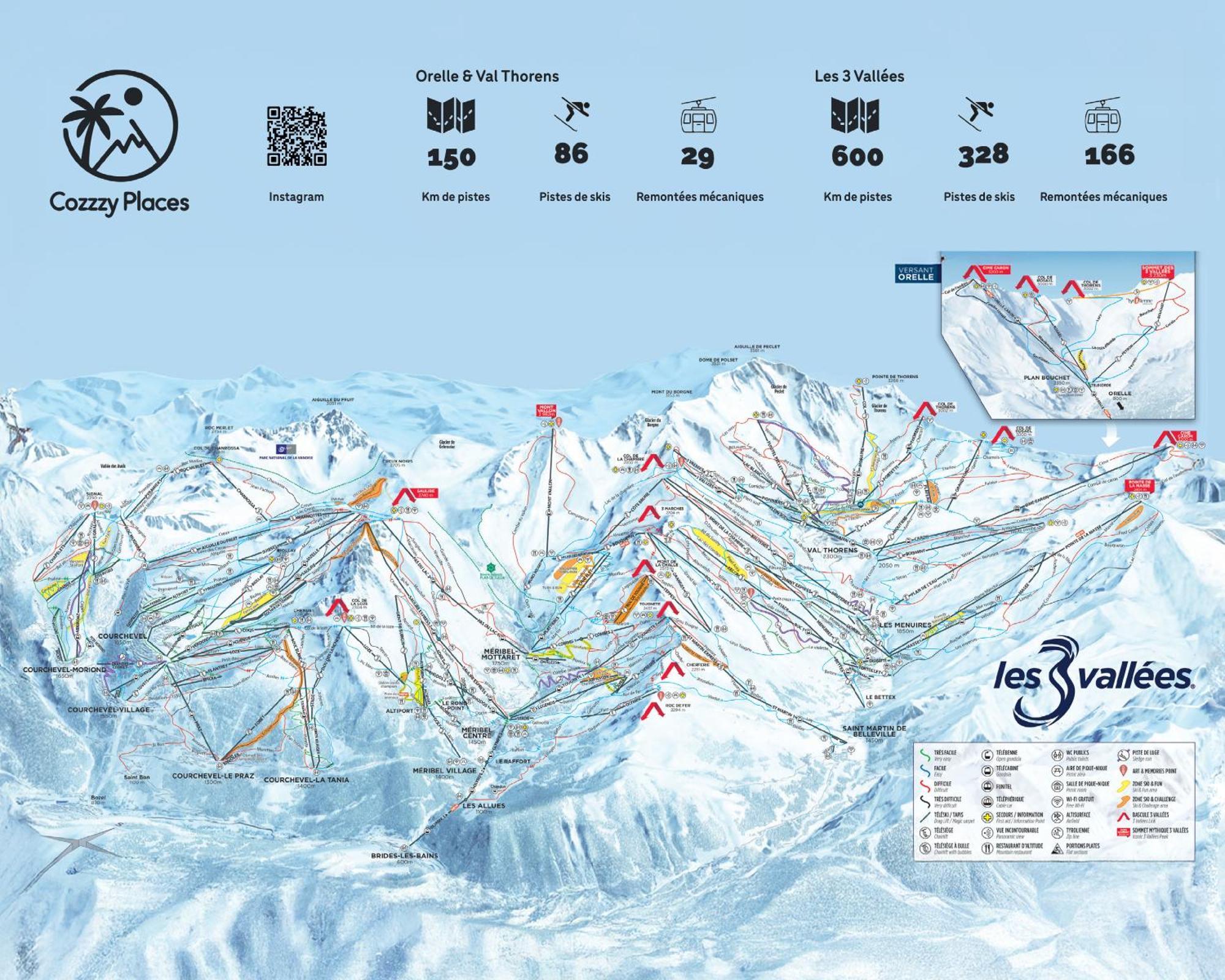 Cozyloge, Orelle & Les 3 Vallees المظهر الخارجي الصورة